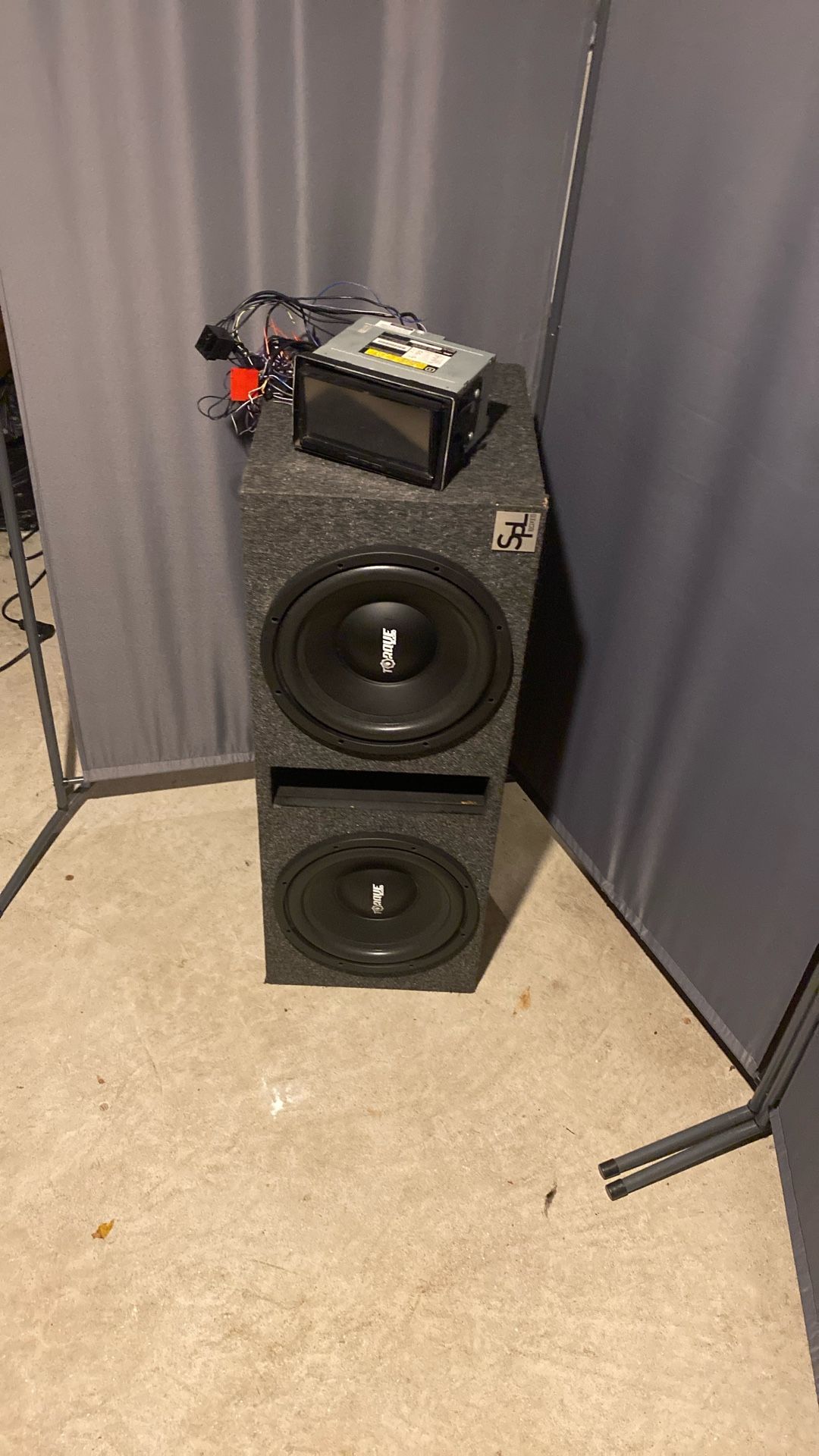 Brand New 12 Inch And JVC Touchscreen