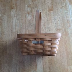 Longaberger Basket With Plastic Liner