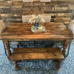 Dining Room Table w/ Bench