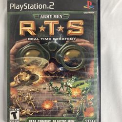 PS2 Army Men RTS (missing manual)