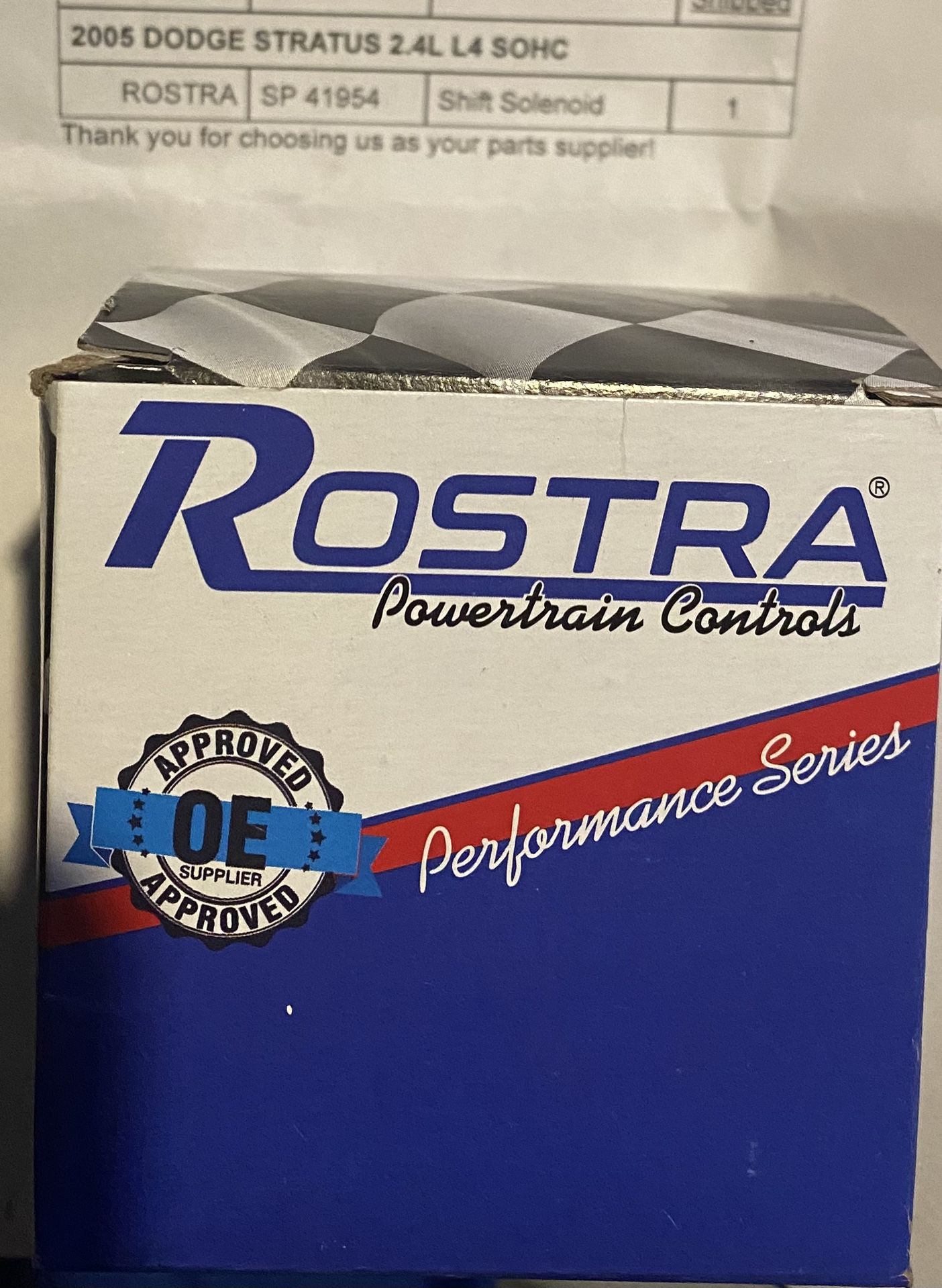 Dodge Stratus Shift Solenoid