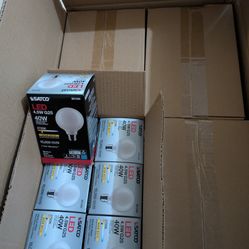 Satco S21230-4.5 Watt G25 LED; White; Medium Base; 90 CRI; 2700K; 120 Volt (24 Pack)