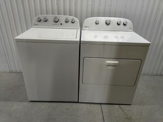 Whirlpool Super Capacity Washer And Dryer