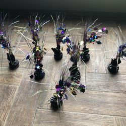 8 Weighted Graduation Table Decorations 