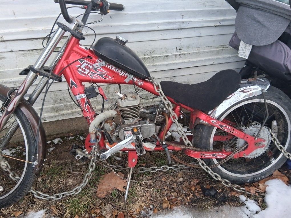 Stingraychoppermotorizedbike