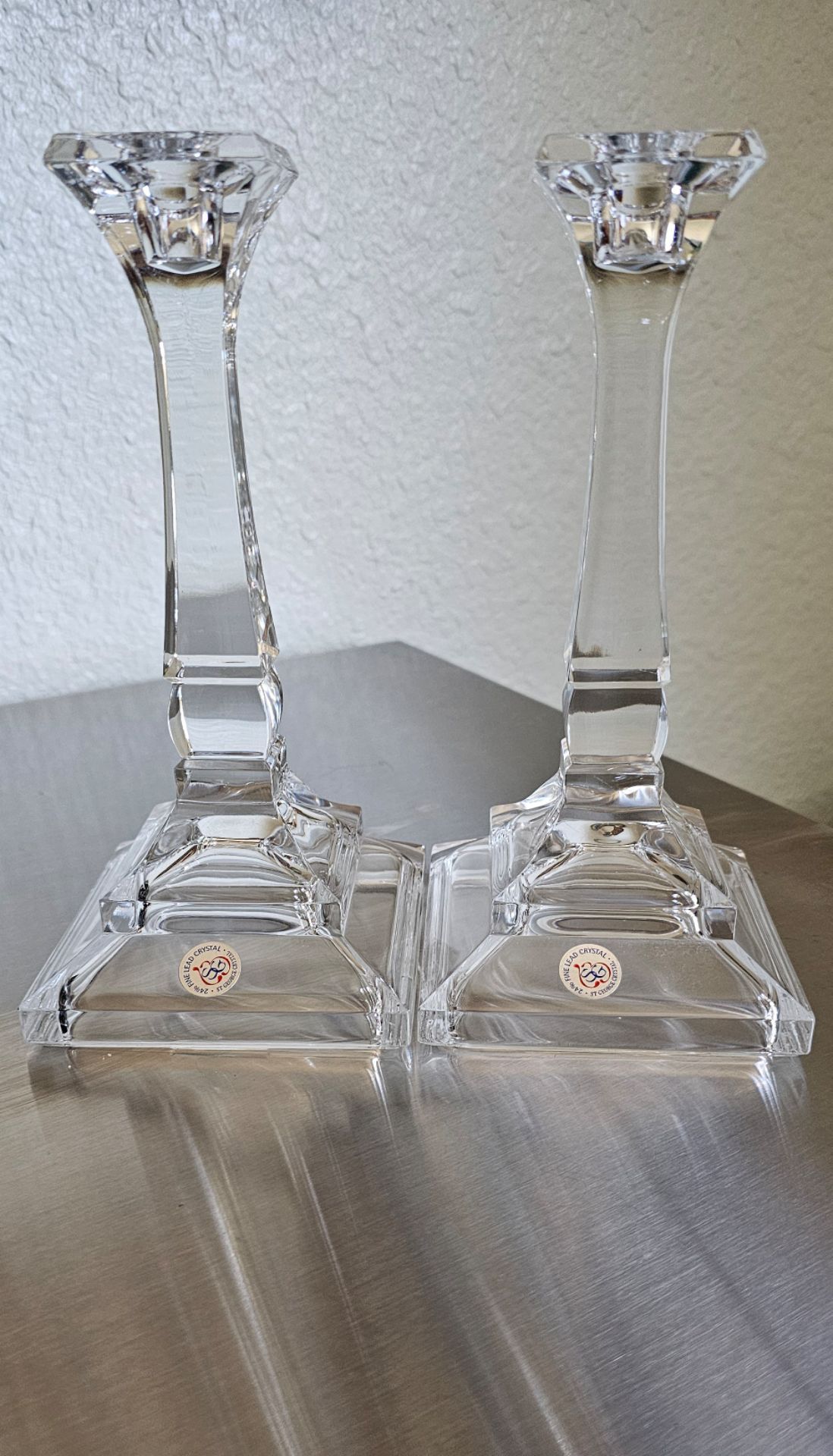 Candle holders /crystal