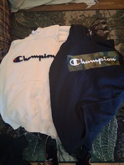 2 Champion Hoodies