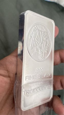 .999 fine silver ten Troy ounces