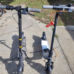 2 New Ninebot KickScooters 1 Max G30P and 1 E2 Plus II with Manual and chargers - $200 and $400 FIRM