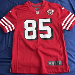 49ers George Kittle 75th Anniversary Jersey - Boys Medium