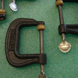 Wilton Hargrave 566 USA 1-1/4" C-clamps !!! Buy 4 get 1 free !!!