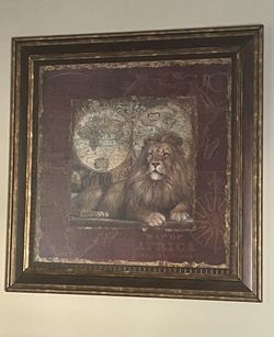 Lion Artwork Frame 