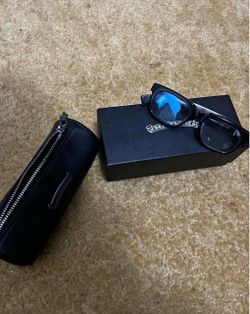 Chrome heart glasses