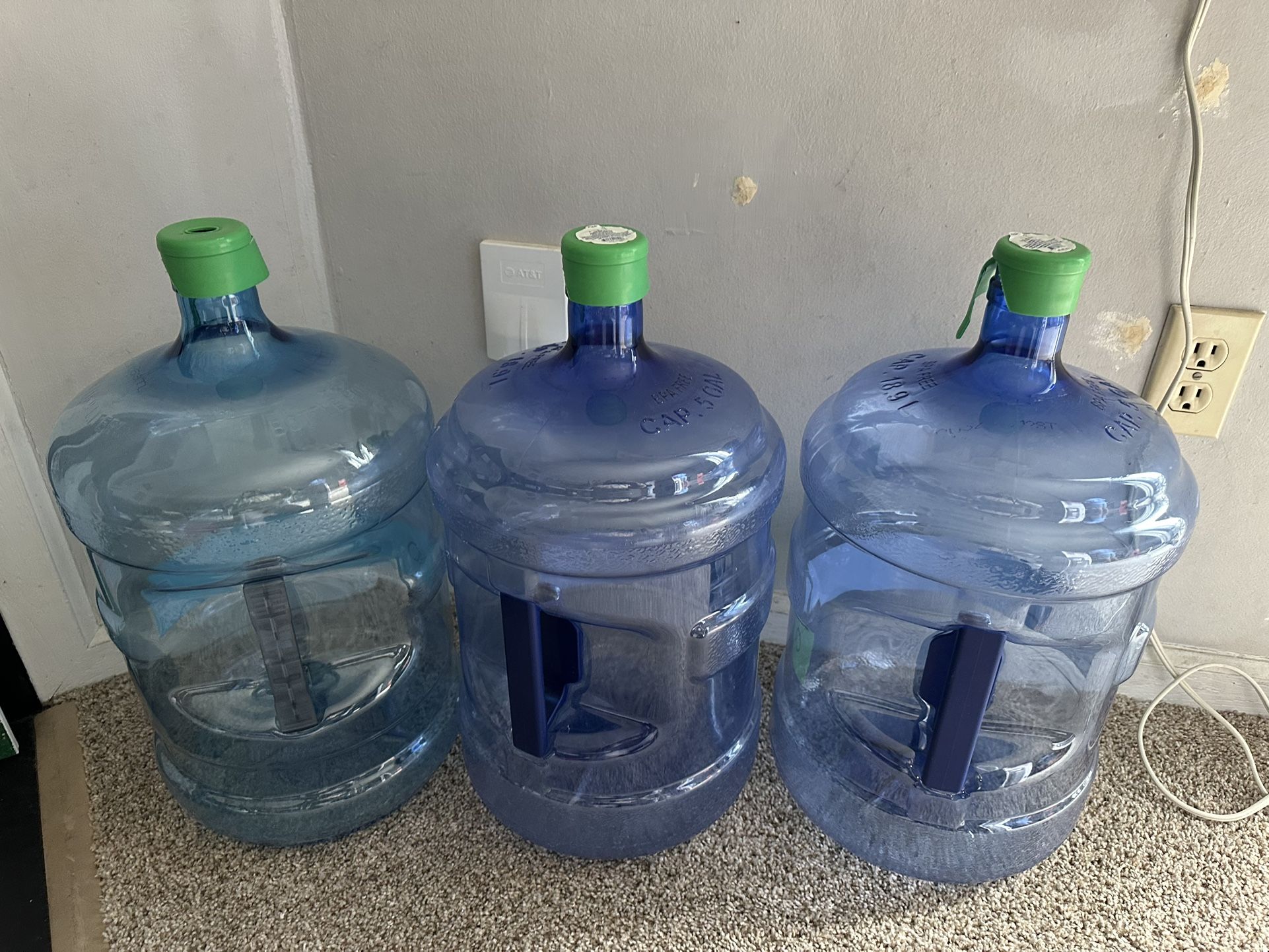 5 Gallon Refill Bottles