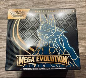 Pokémon Mega Evolution - Lucario ETB - 9X Sealed Booster Packs