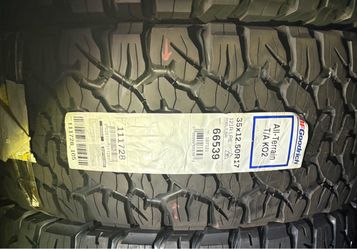 35x12.50R17 BF GOODRICH ALL TERRAIN T/A KO2