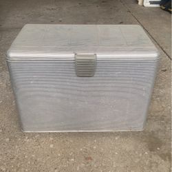 Vintage Metal Cooler 