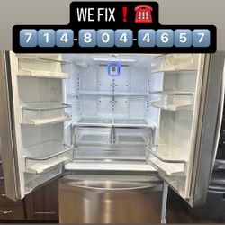 We Fix! Stoves, washers,dryers, fridges. Two months of warranty!!!