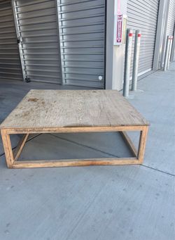 Coffee table project