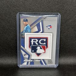 2021 Topps Series 2 Nate Pearson RC Logo Patch #RP-NP Mint Condition 