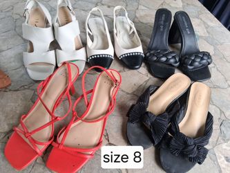 Woman shoes size 8 used condition  mqke an offer for all  Slauson ave /van ness hablo spanish
