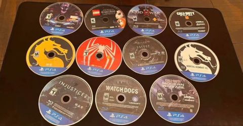 Ps4 games (loose/discs only) $40 for all together
