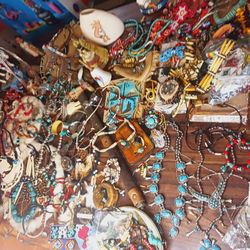 Massive SouthWestern Jewelry Lot (Native Artifacts)