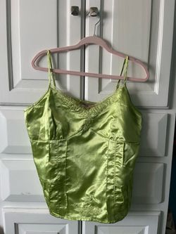 Y2K Green Cami
