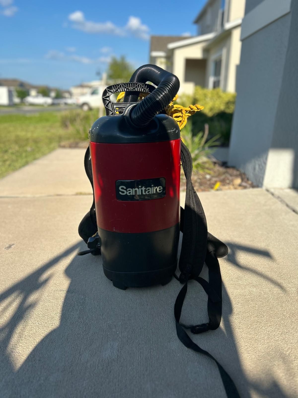 Sanitaire Backpack Vacuum