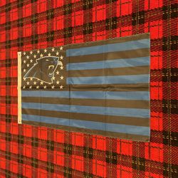 Brand New Carolina Panthers Banner Flag