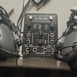 Pilot Avionics PA system for four