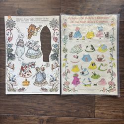 Paper Doll Antique Replicas Alice in Wonderland & Sunbonnet Babies
