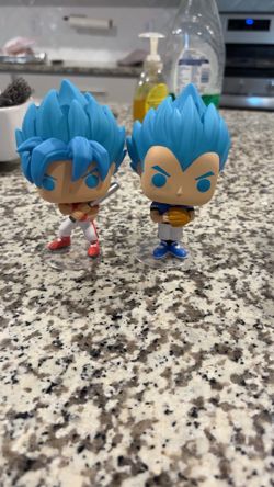 Ssgss DBZ super limited edition baseball Goku and Vegeta