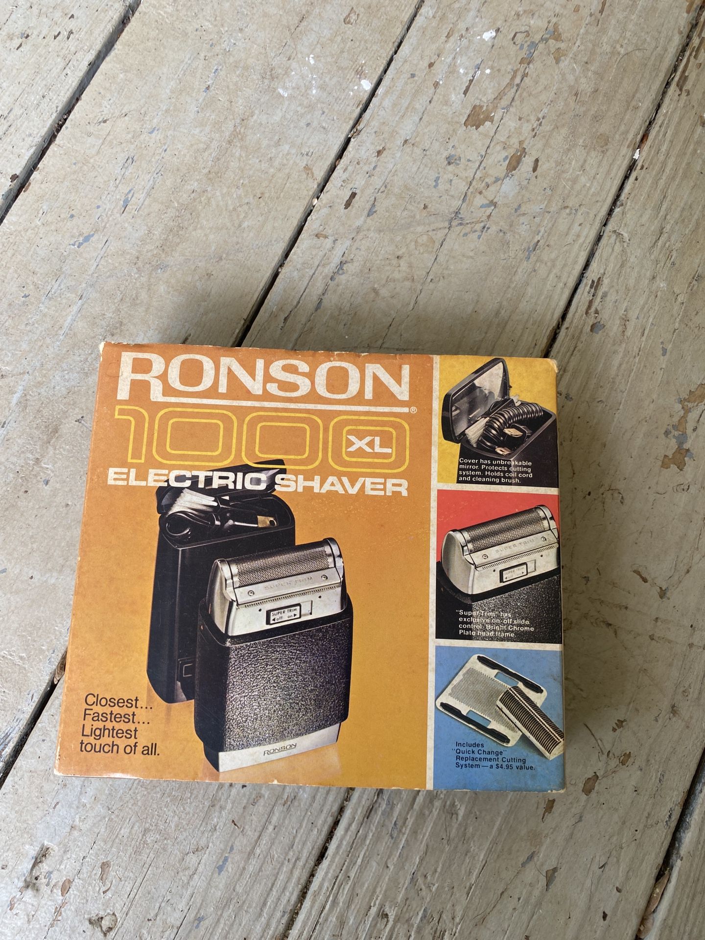 Vintage Ronson 1000 XL Electric Razor