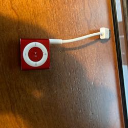 Apple iPod Shuffle Red 2 GB Model A1373 4 Tha Gen MP3 Player