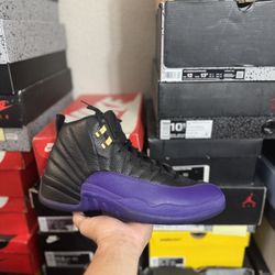 Jordan Field Purple 12s size 12 VNDS 
