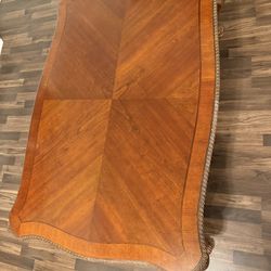 Elegant Solid Wood Coffee Table