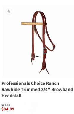 Rawhide brand new head stall bridle