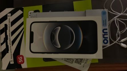 iPhone 16 e unlocked black 128 gb open box new