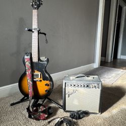 Guitar and Guitar Amp