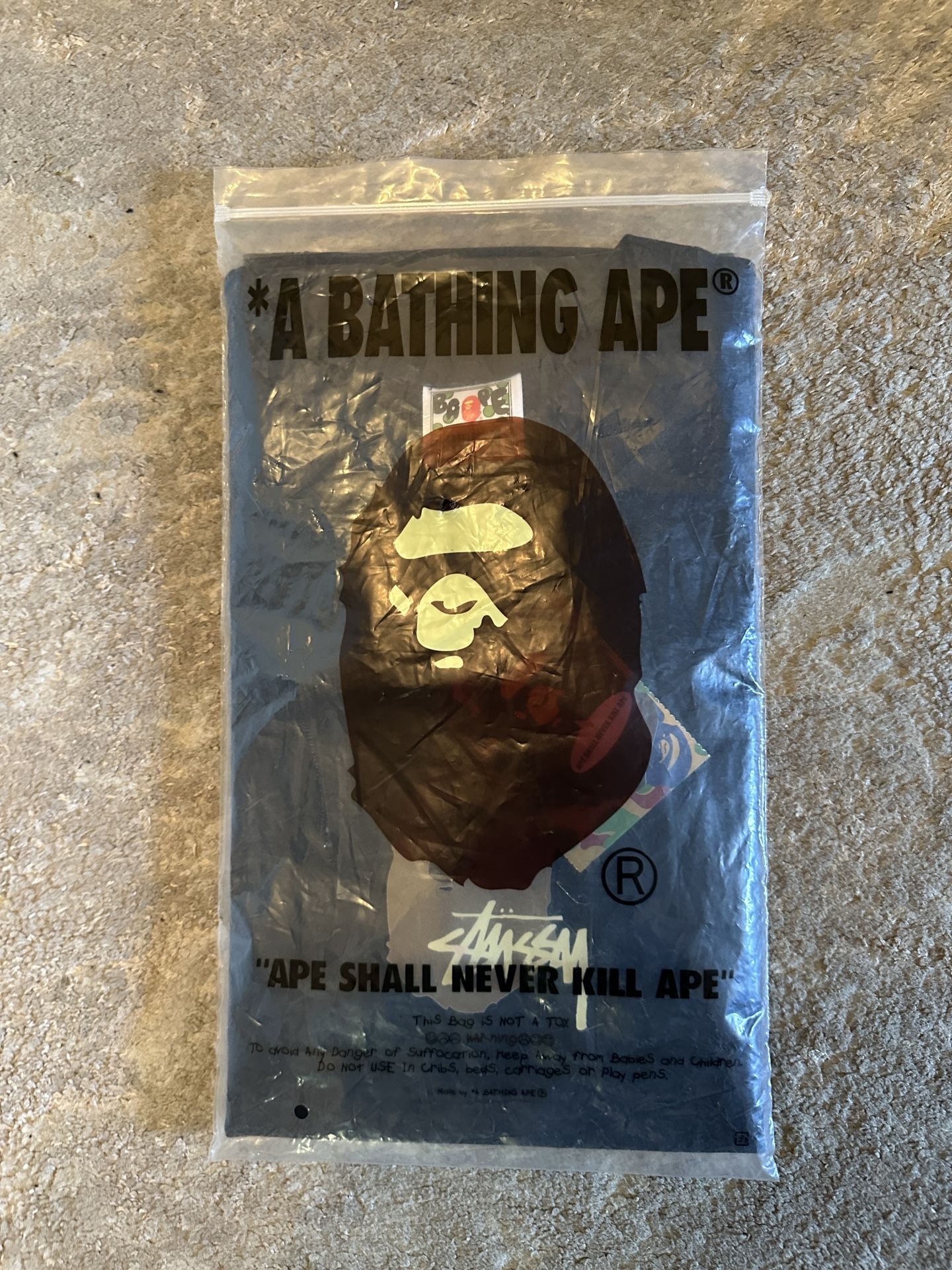 BAPE TEE-SIZE MEDIUM