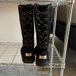 Black UGG Boots Size 6