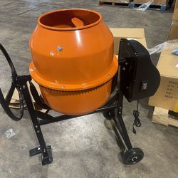 Cement Mixing Machine for Stucco with Wheel and Stand