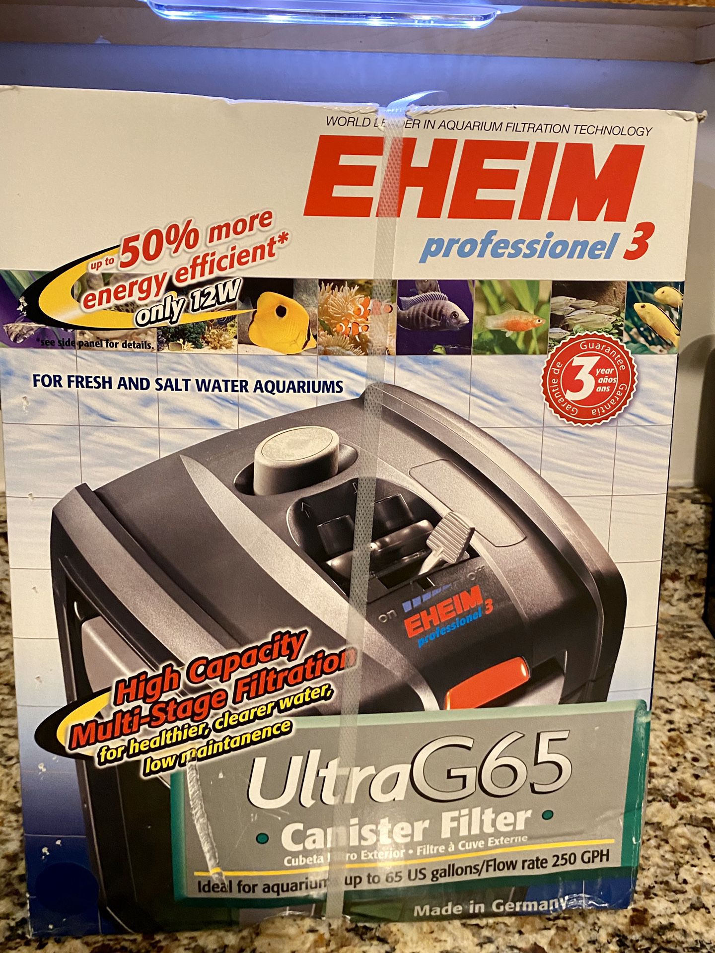 Eheim professional 3 g65 canister filter