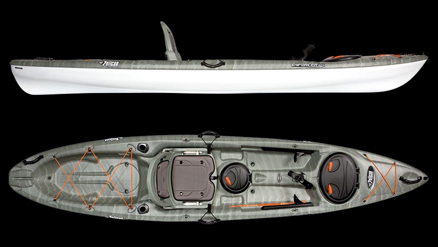 Pelican Enforcer 120X Angler Kayak 12ft For Sale.