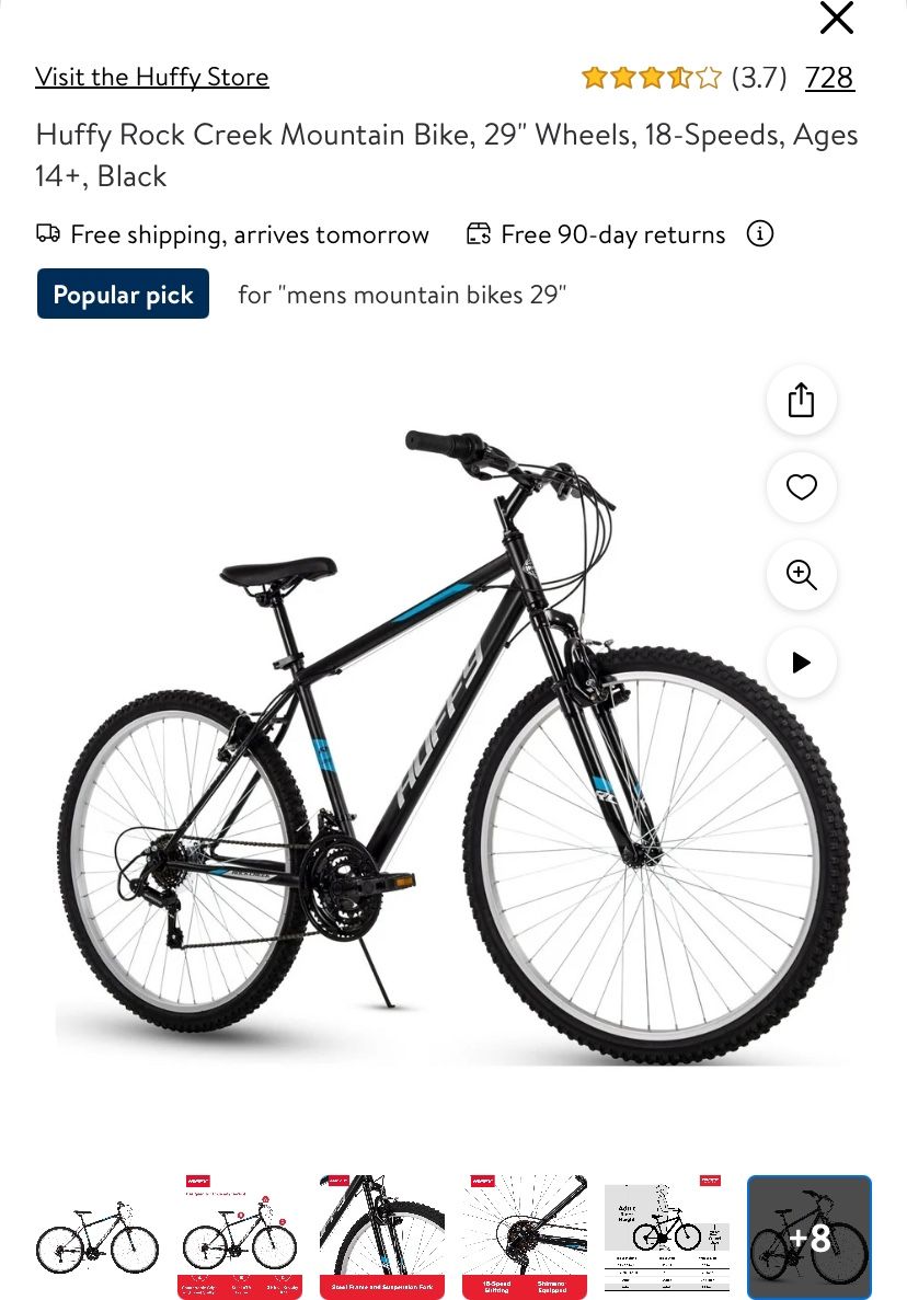 29 Inch Huffy Bike Rock Creek 29 Huffy Rock Creek Mountain Bike