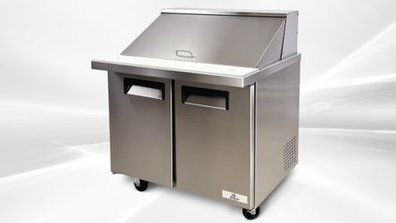 NSF Sandwich Prep Table mega 36 ins SCLM2-36-E-HC