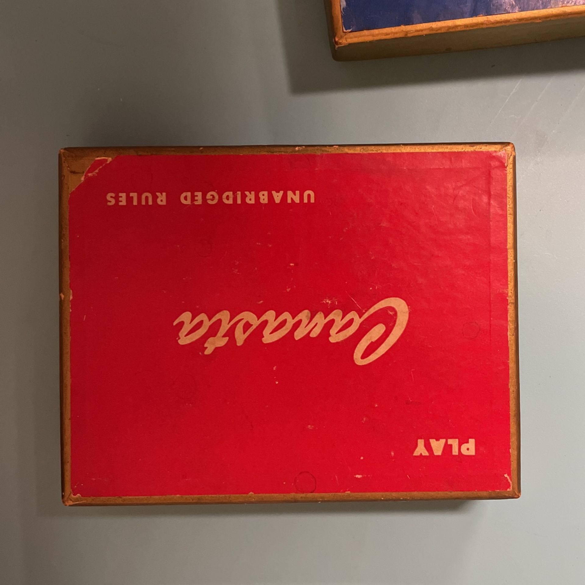 Canasta cards incorporating the latest changes for 1950
