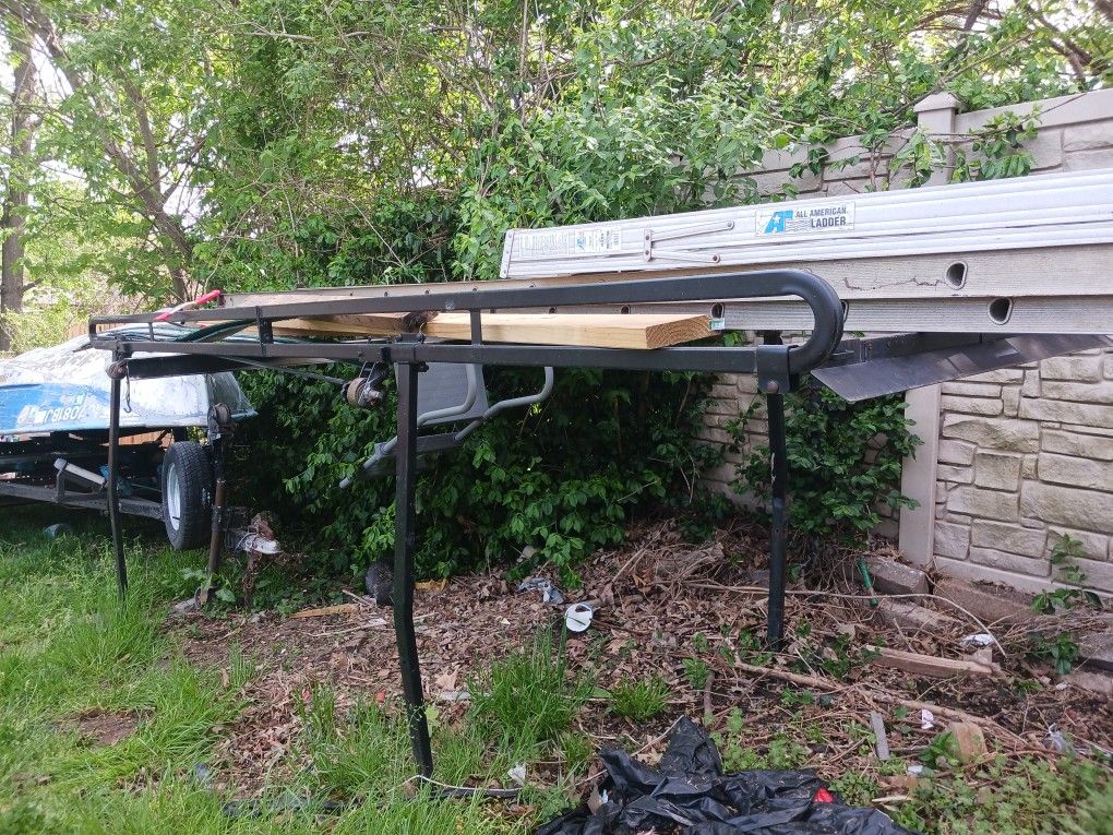 Weartherguard Ladder Rack W Built In Tie Downs
