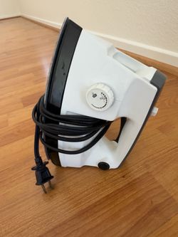 White & Grey Steam Iron